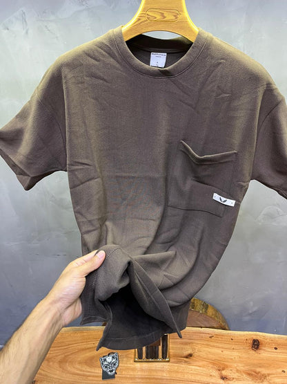 T-SHIRT OVERSIZE BROWN TST 919