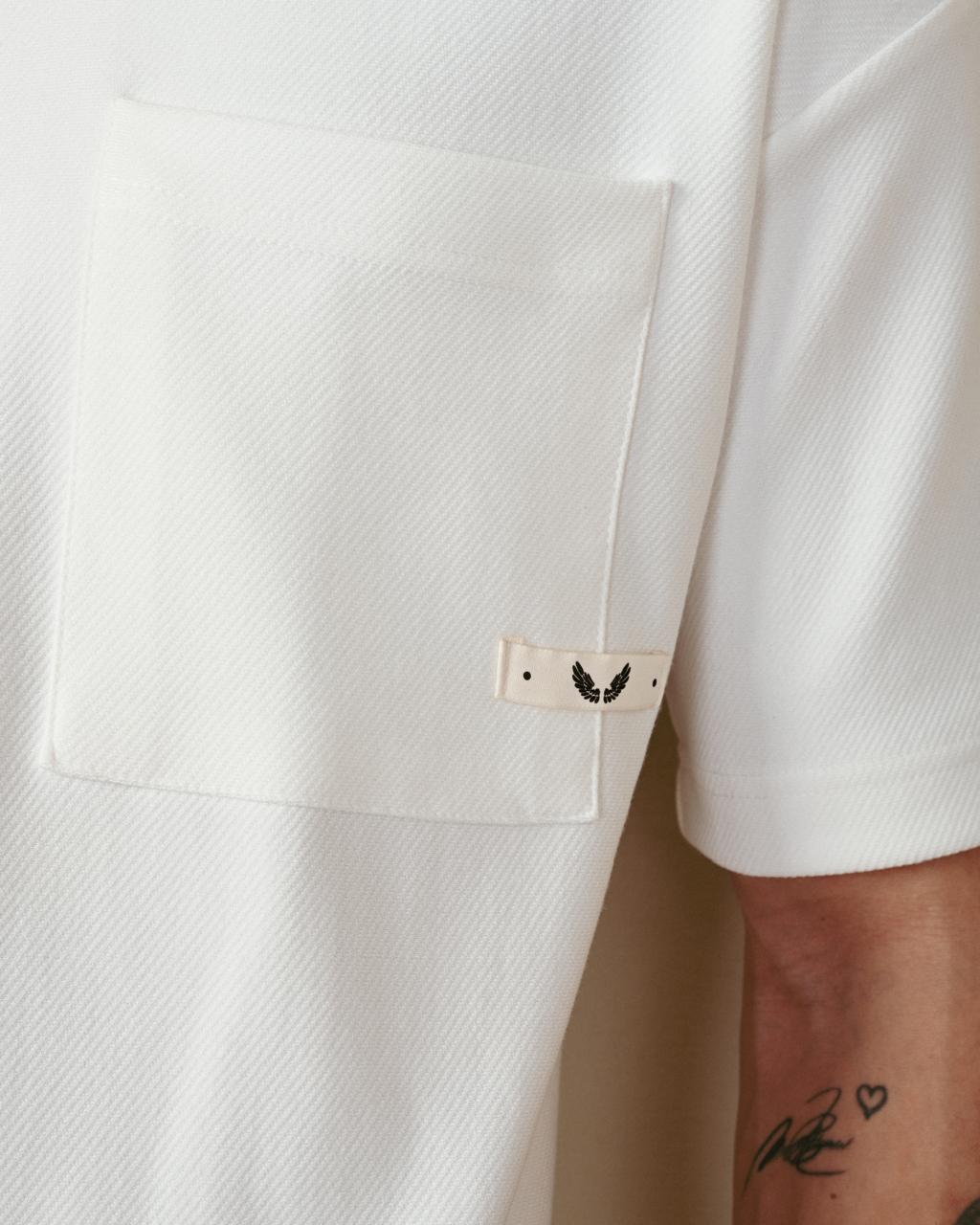 T-SHIRT OVERSIZE WHITE TST 919