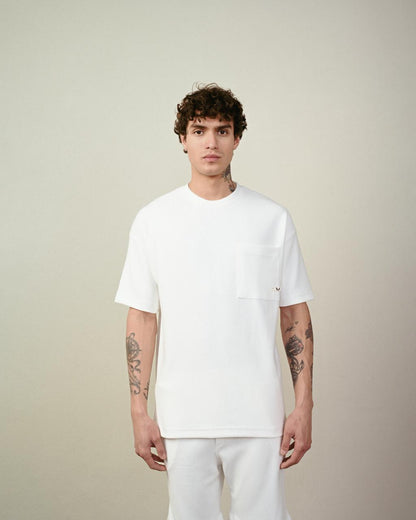 T-SHIRT OVERSIZE WHITE TST 919
