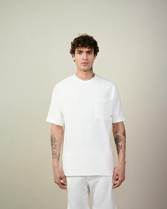T-SHIRT OVERSIZE WHITE TST 919