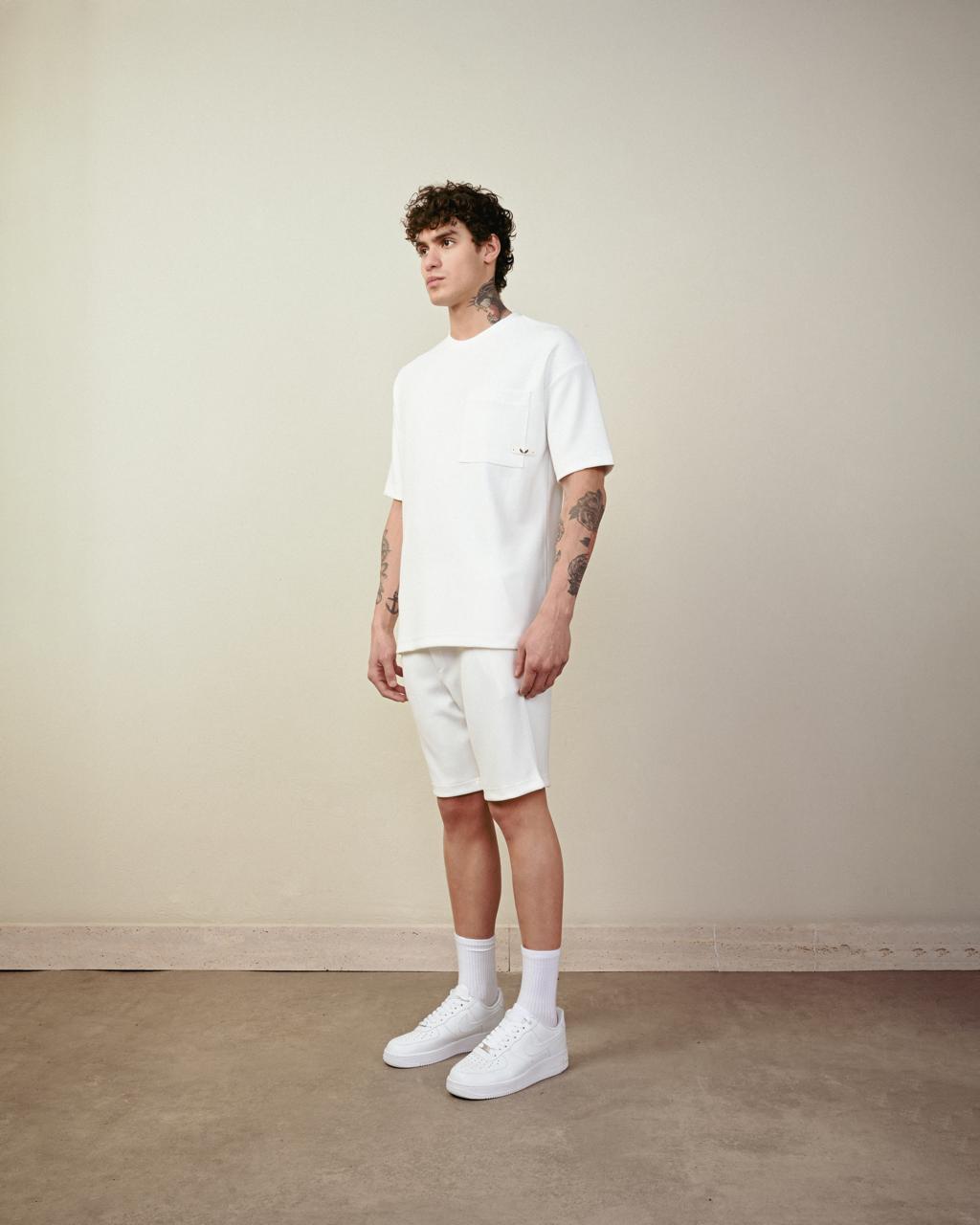 T-SHIRT OVERSIZE WHITE TST 919