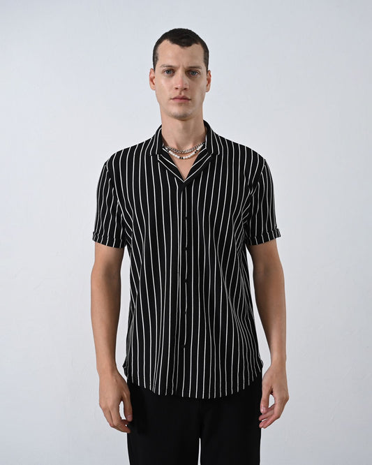 CHEMISE MARRAKECH BLACK GML 664