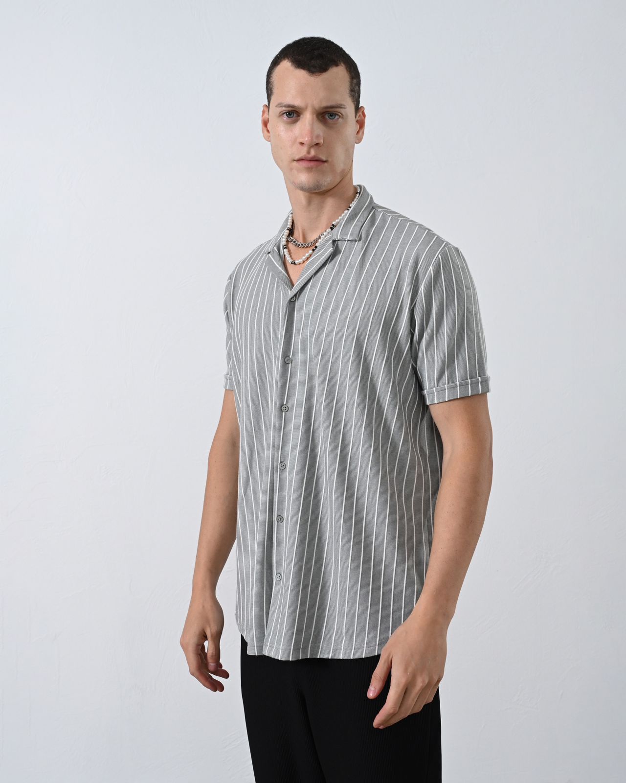 CHEMISE MARRAKECH GREY GML 664