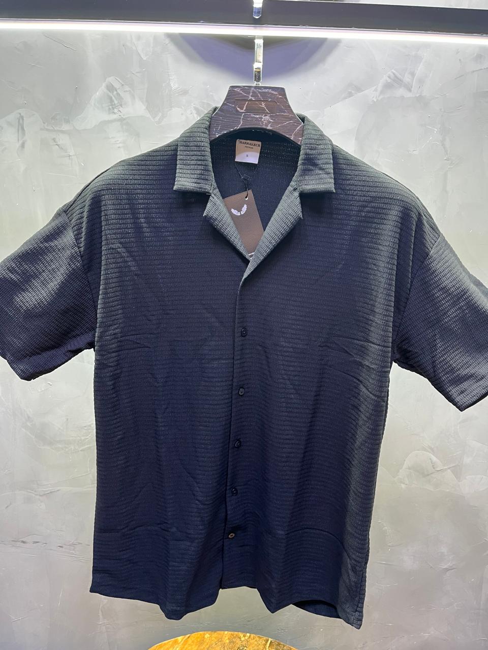 CHEMISE MARRAKECH BLACK  GML 2126