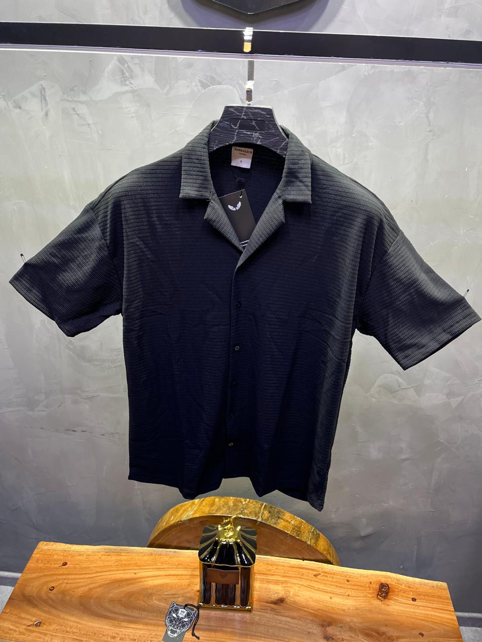 CHEMISE MARRAKECH BLACK  GML 2126