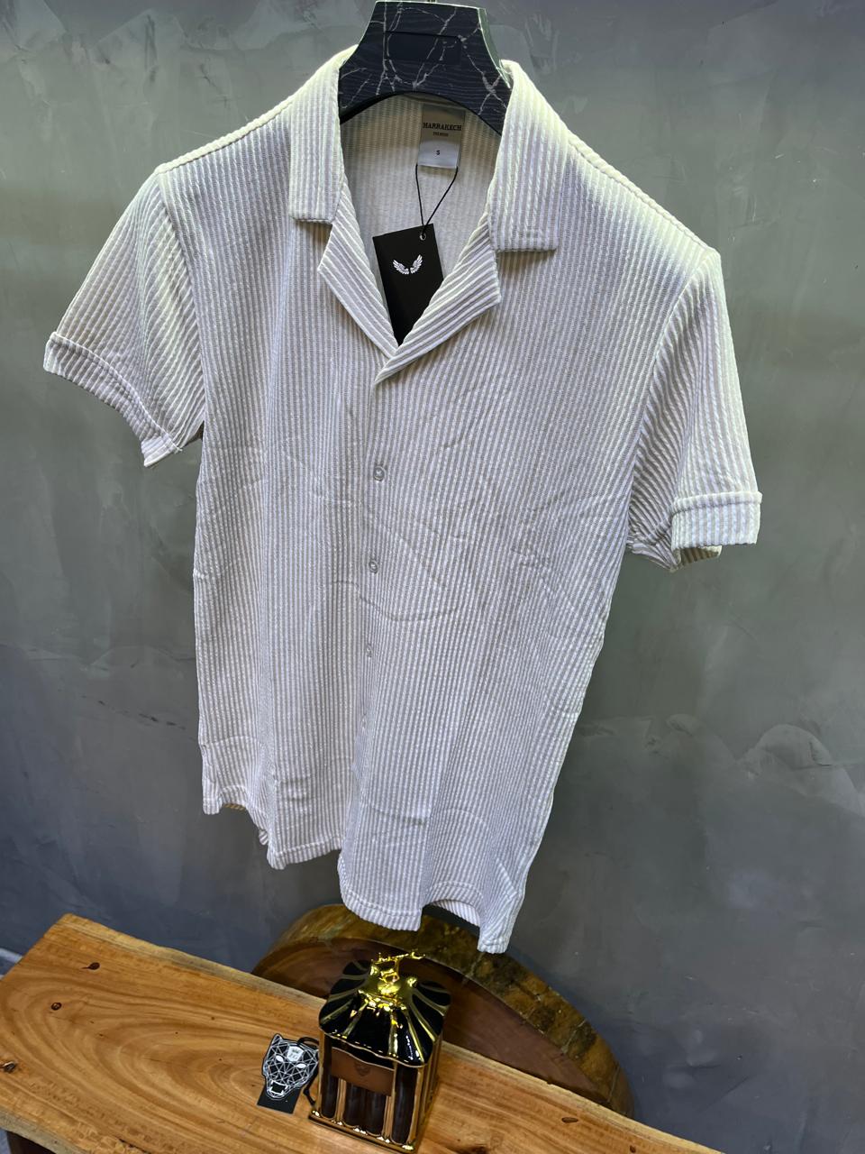 CHEMISE MARRAKECH BEIGE GML 1679