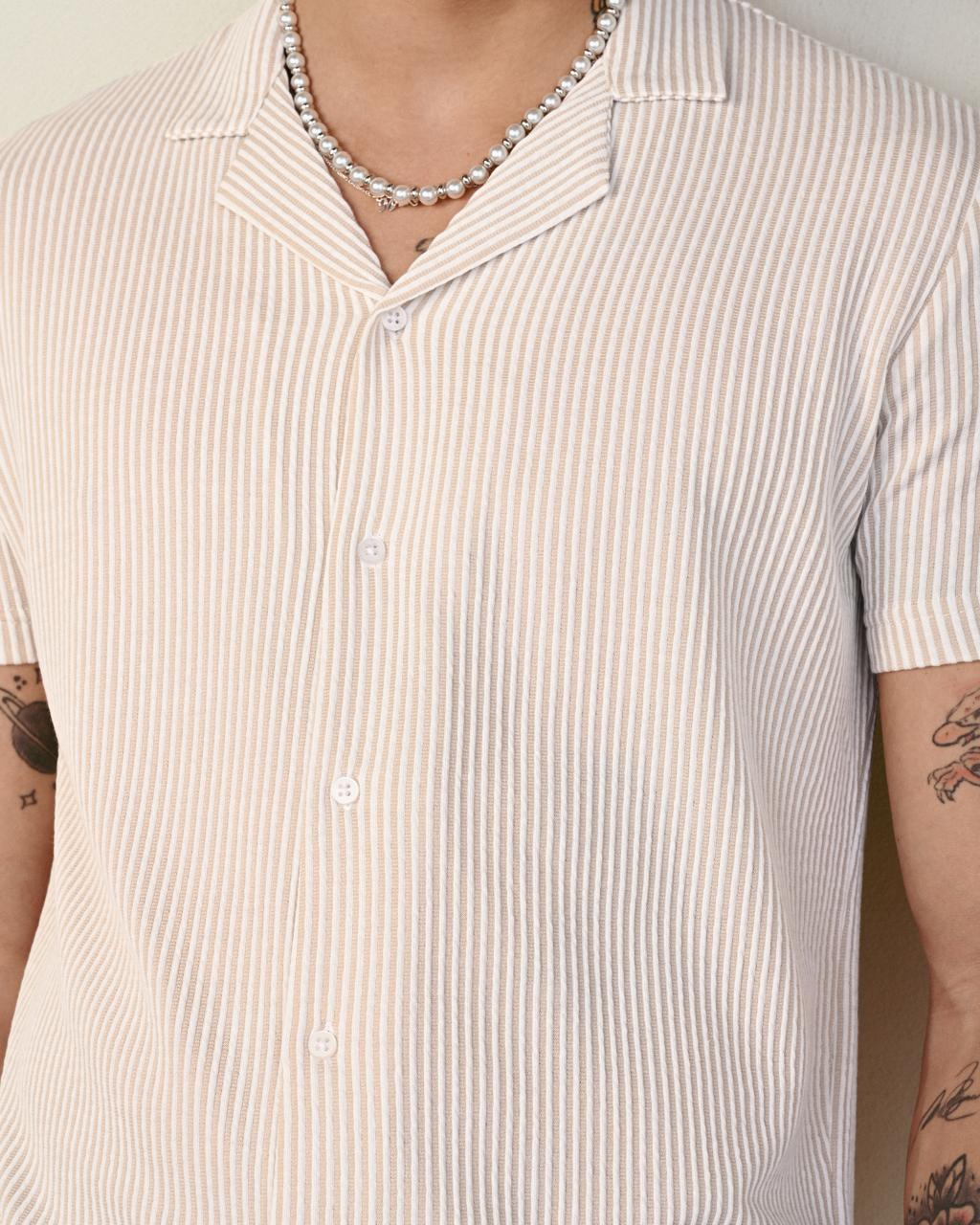CHEMISE MARRAKECH BEIGE GML 1679