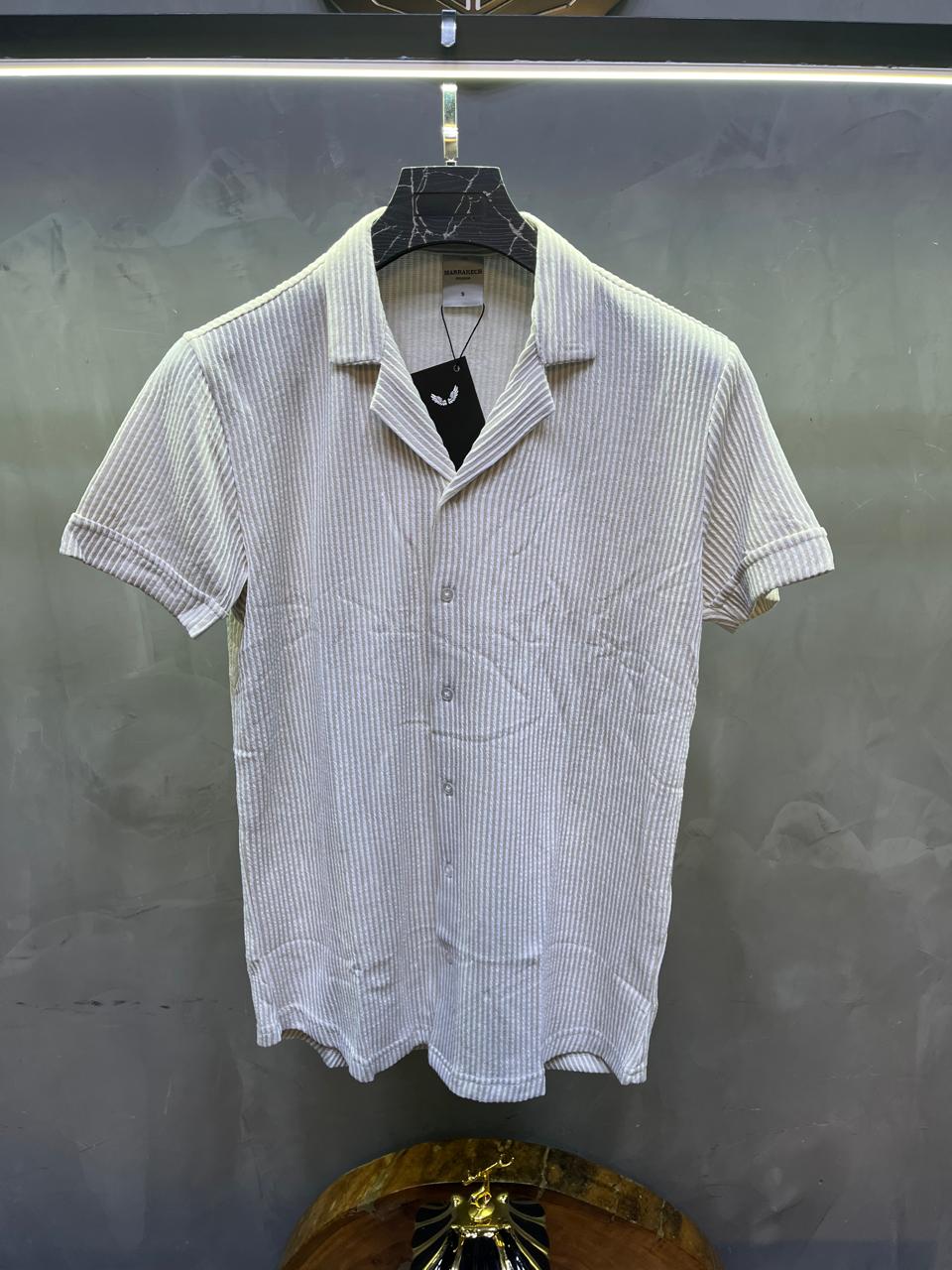 CHEMISE MARRAKECH BEIGE GML 1679