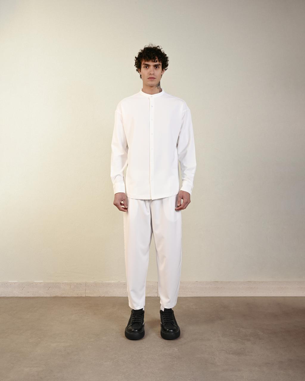 CHEMISE MARRAKECH WHITE GML 1468