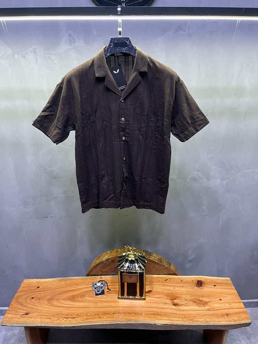 CHEMISE MARRAKECH BROWN GML 2188