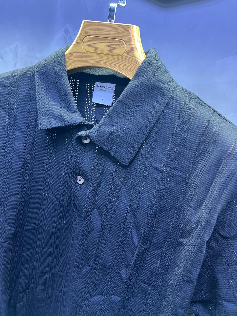CHEMISE MARRAKECH BLACK TST 2178