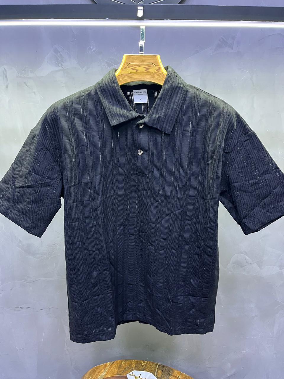 CHEMISE MARRAKECH BLACK TST 2178