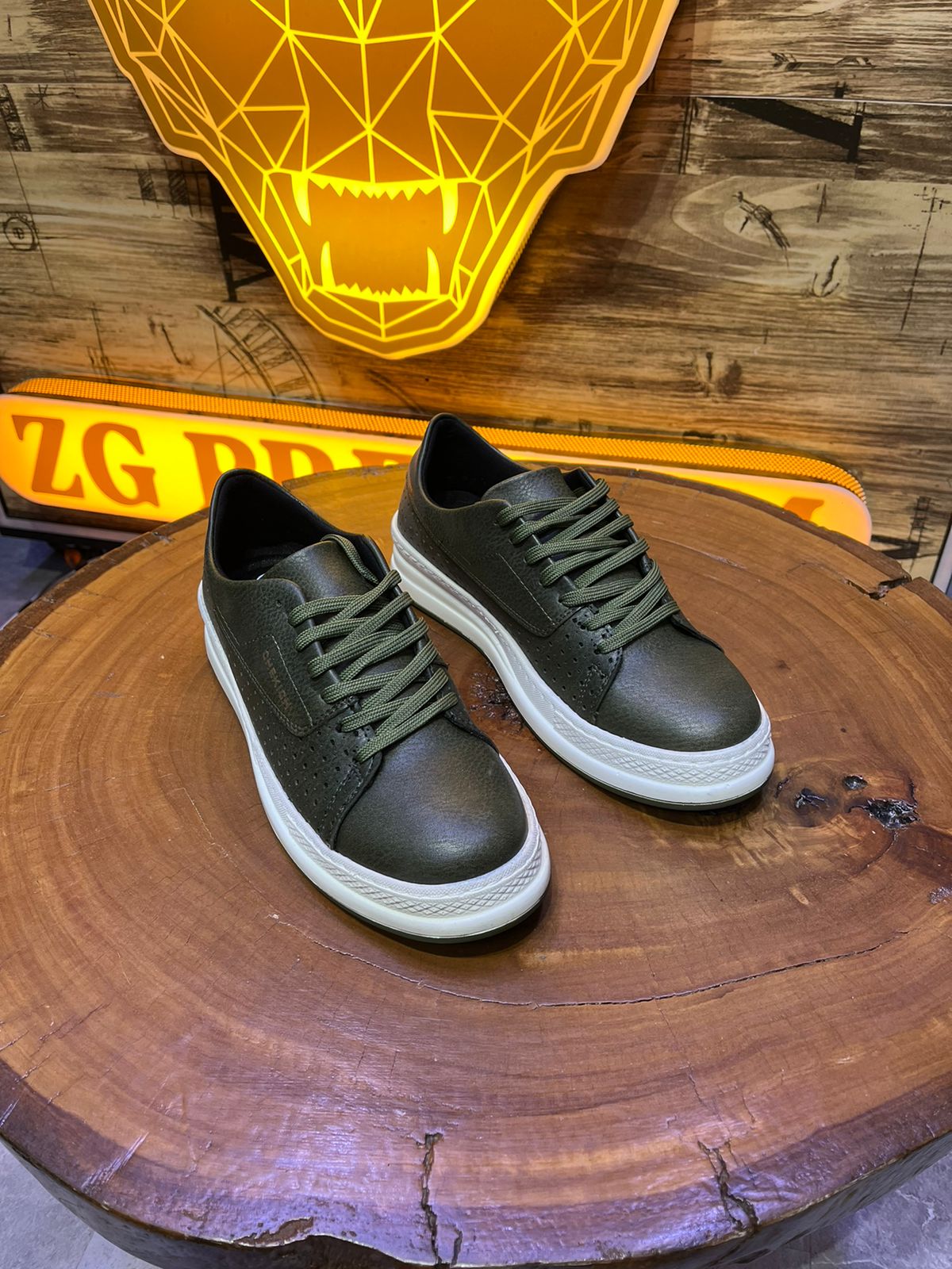 CHEKICH SNEAKERS GREEN CH040