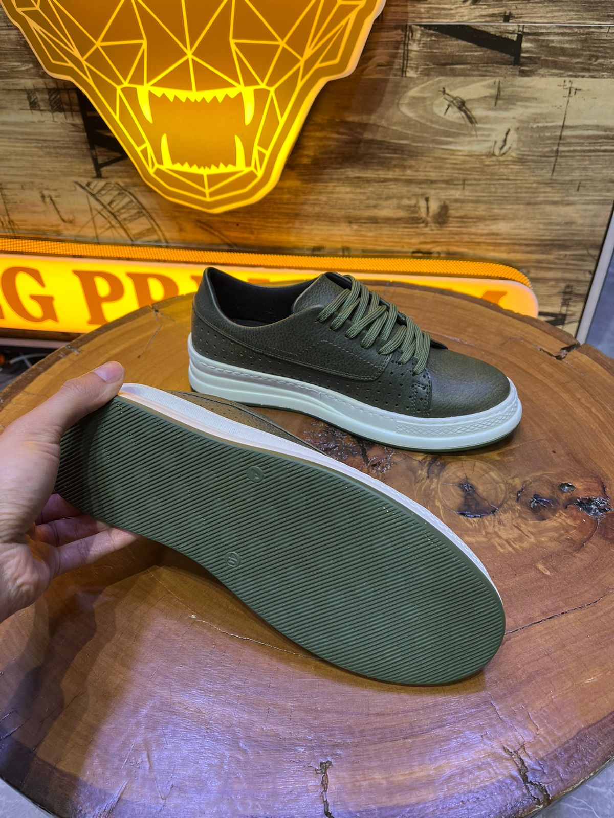 CHEKICH SNEAKERS GREEN CH040
