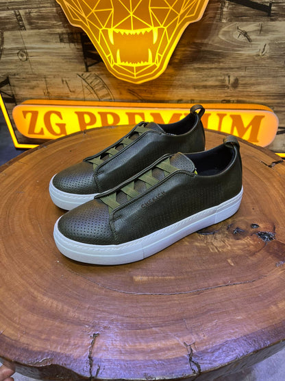 CHEKICH SNEAKERS VERT CH011