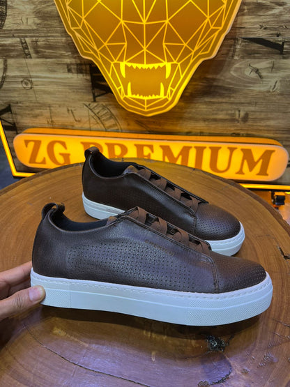 CHEKICH SNEAKERS BROWN CH011