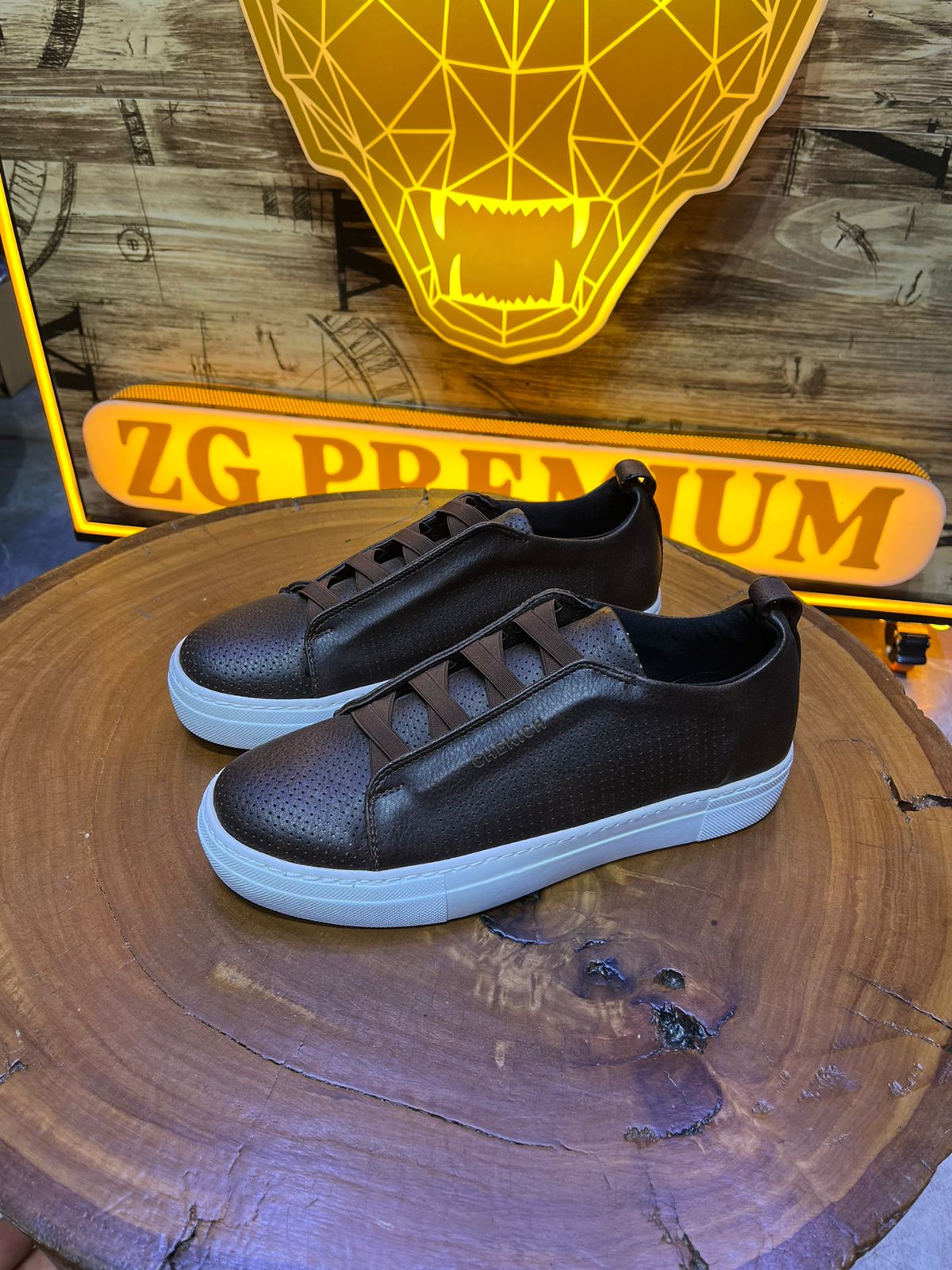 CHEKICH SNEAKERS BROWN CH011