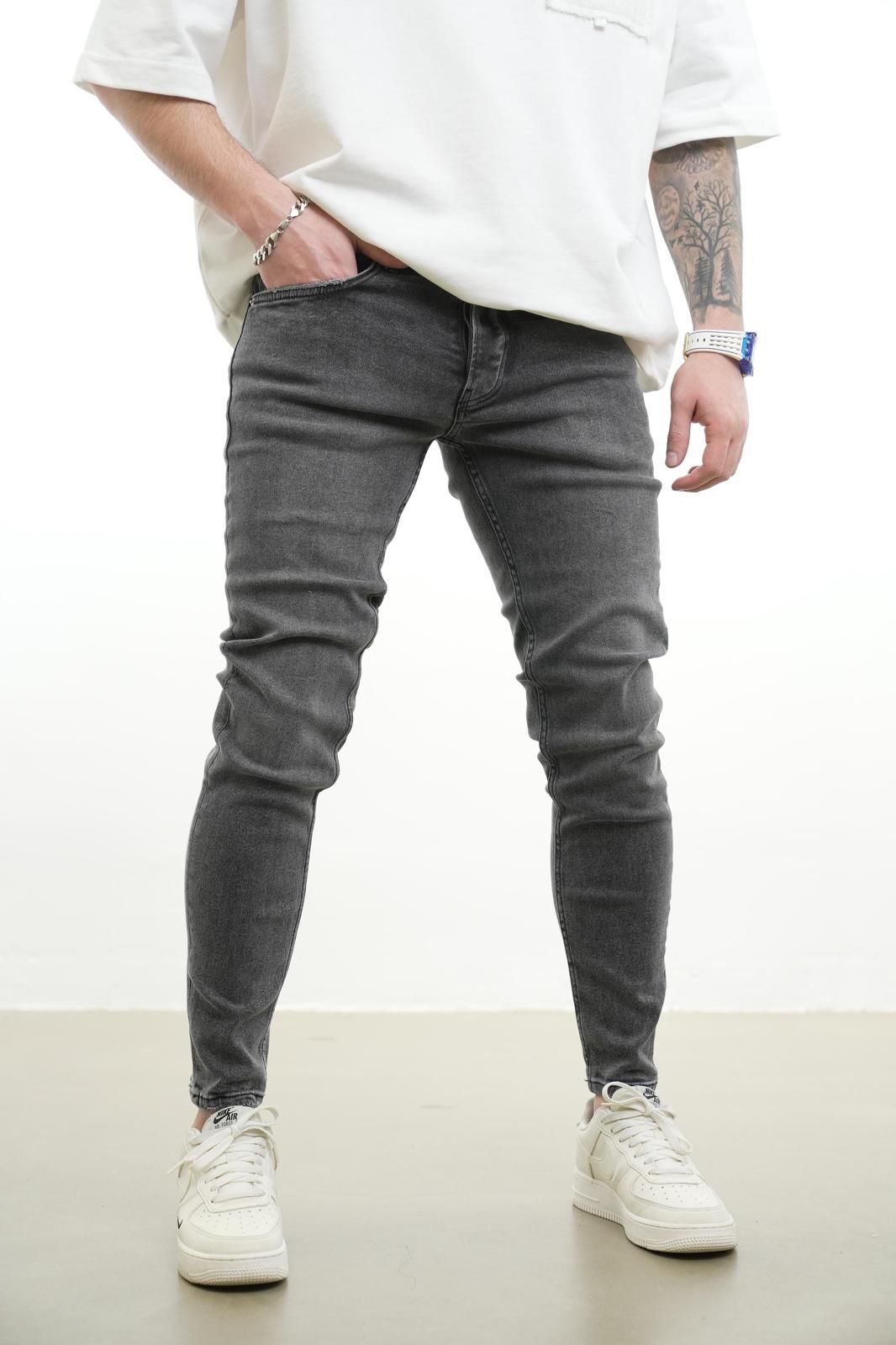 JEANS SLIM GREY B9984