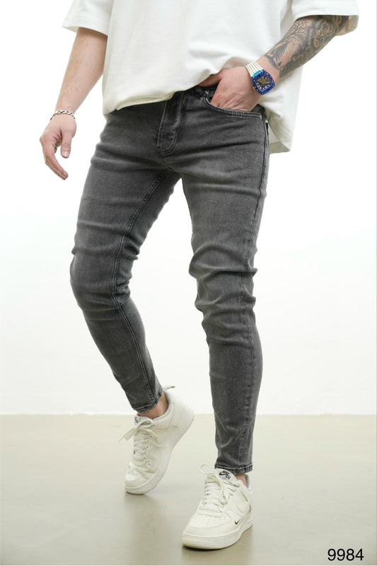 JEANS SLIM GREY B9984