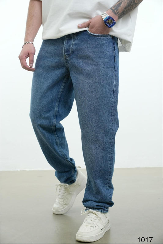 JEANS BAGGY BLUE C1017