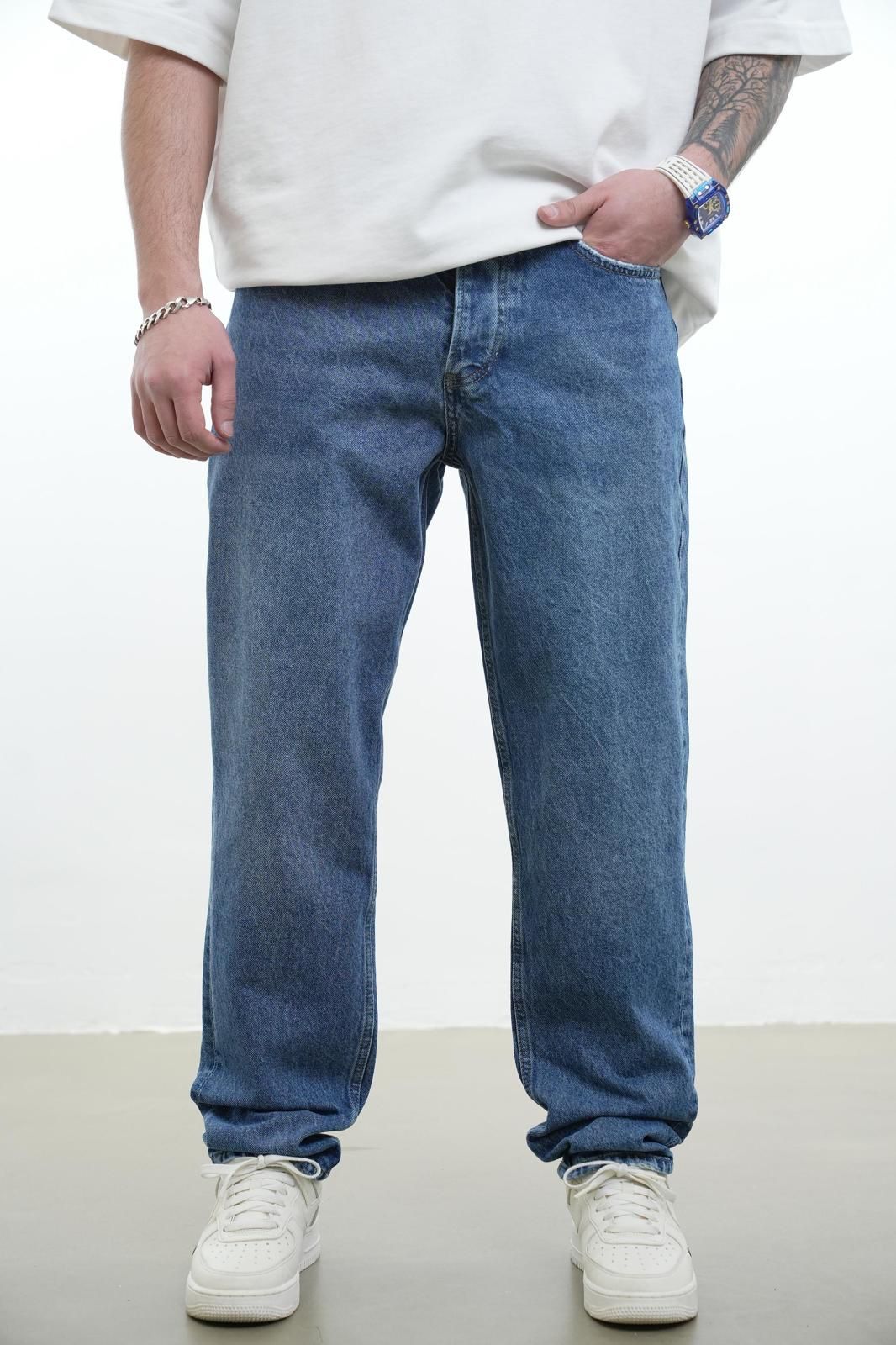 JEANS BAGGY BLUE C1017