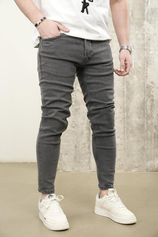 JEANS SLIM GREY B9889