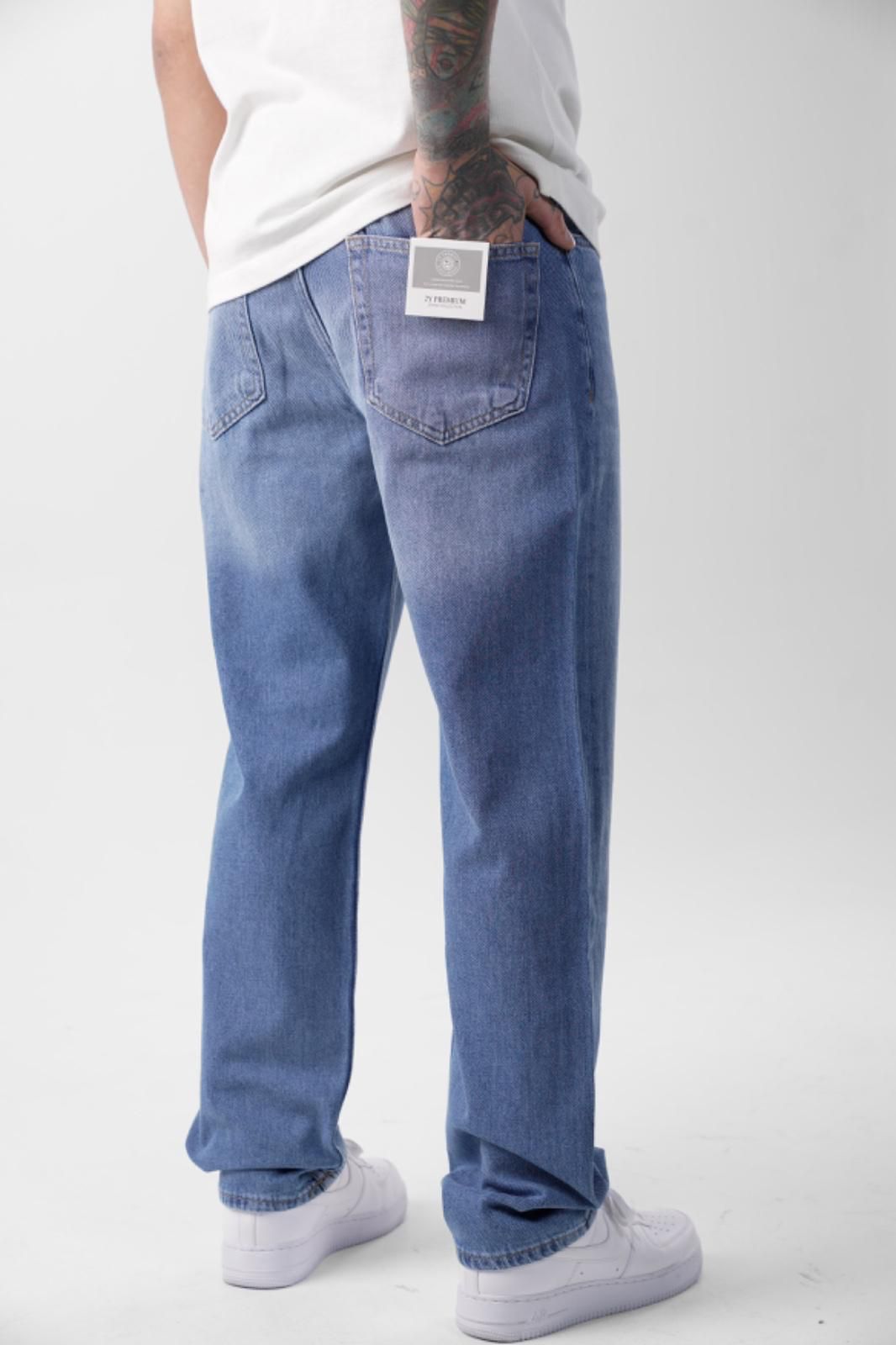 JEANS BAGGY BLUE ASY4045