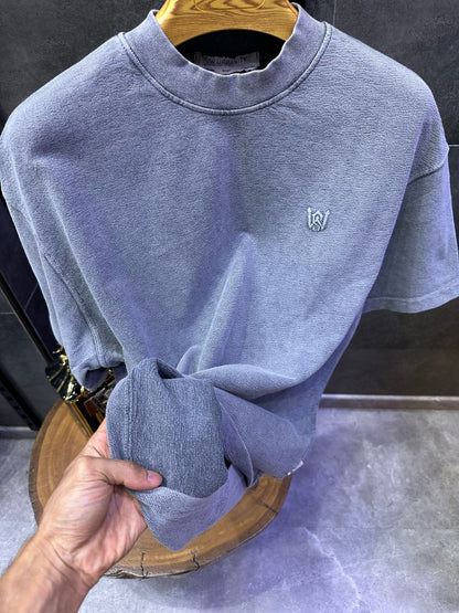 T-SHIRT OVERSIZE SAW GRIS 4803