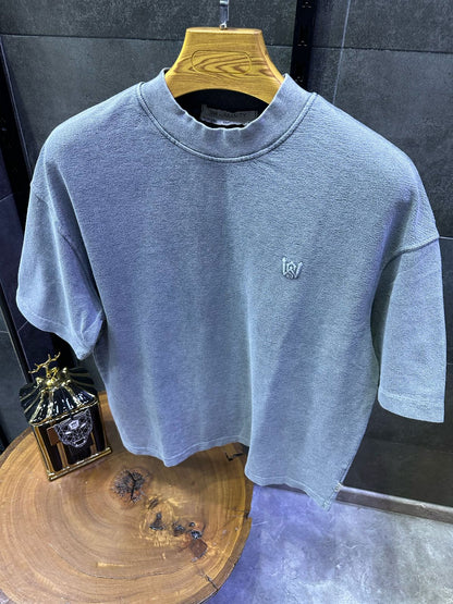 T-SHIRT OVERSIZE SAW GRIS 4803