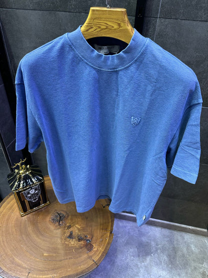 T-SHIRT OVERSIZE SAW BLUE 4803