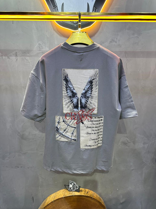 T SHIRT OVERSIZE RESPIRE GREY 4211