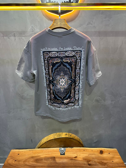 T SHIRT OVERSIZE RESPIRE GREY 4208