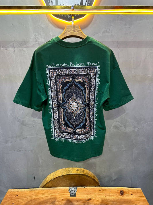 T SHIRT OVERSIZE RESPIRE GREEN 4208