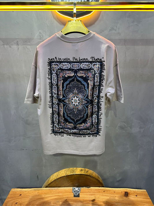 T SHIRT OVERSIZE RESPIRE BEIGE 4208