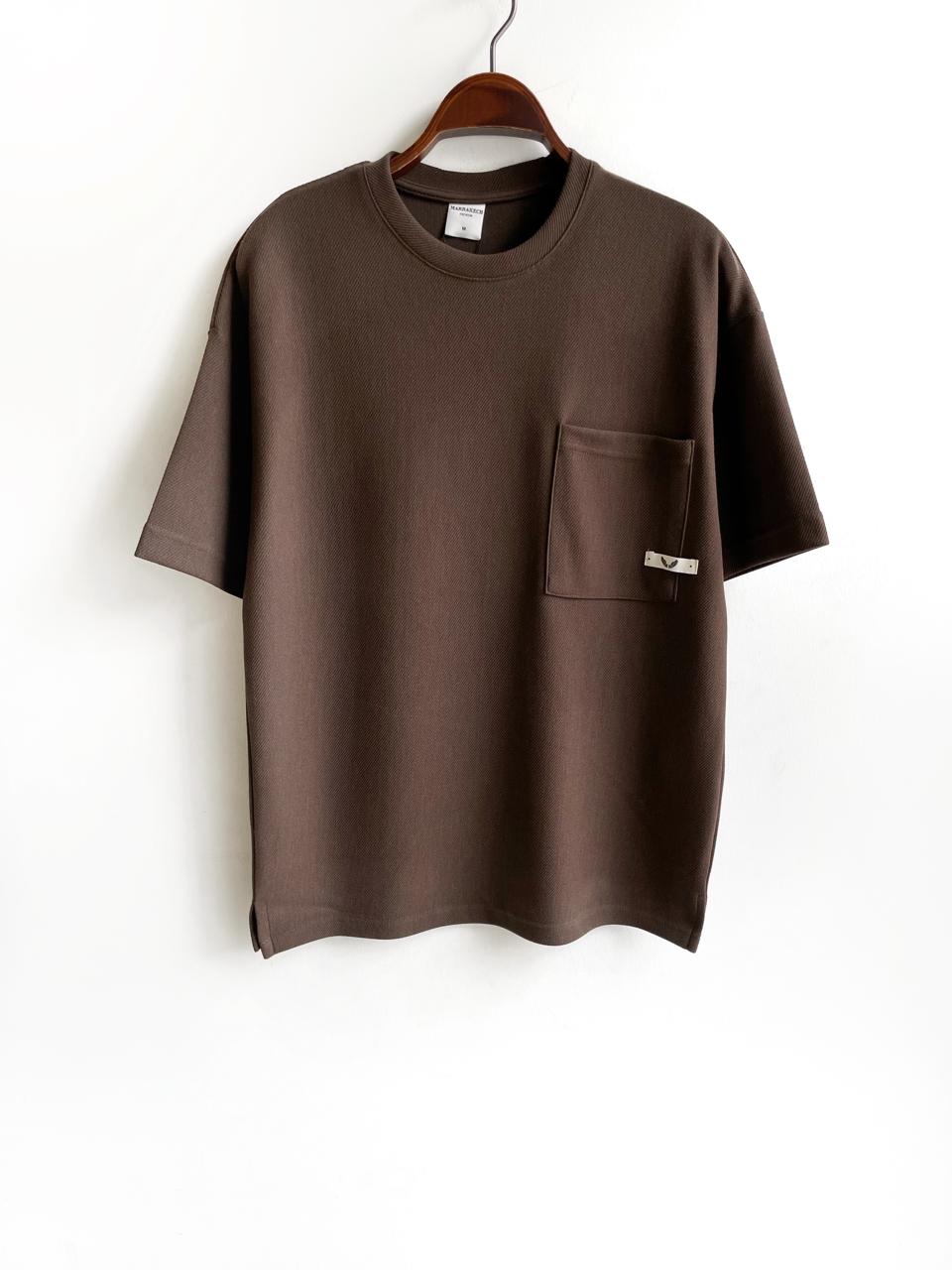 T-SHIRT OVERSIZE BROWN TST 919
