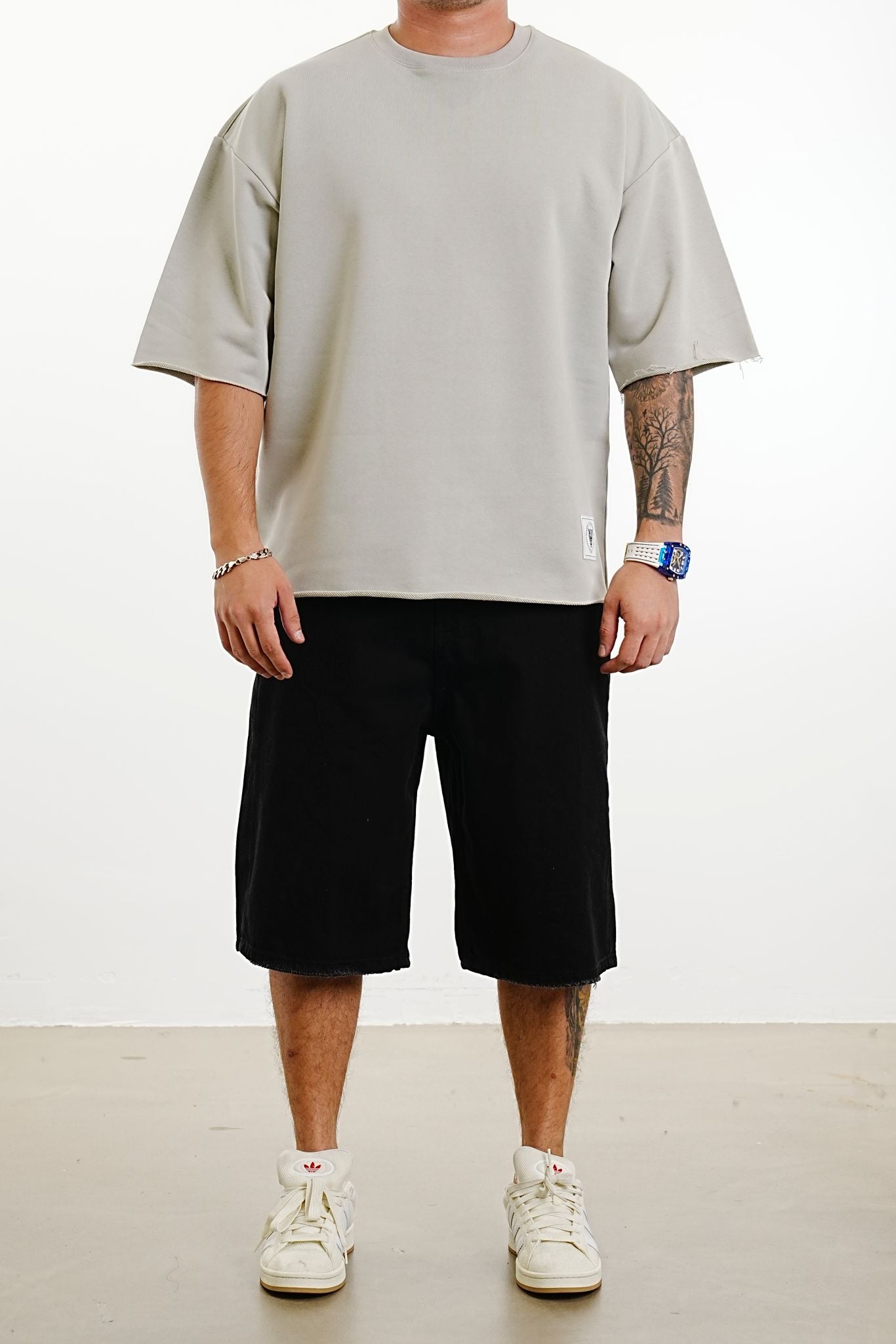 T-SHIRT OVERSIZE GREY 23