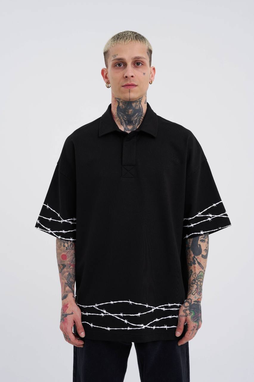POLO OVERSIZE MACHINIST BLACK M2102