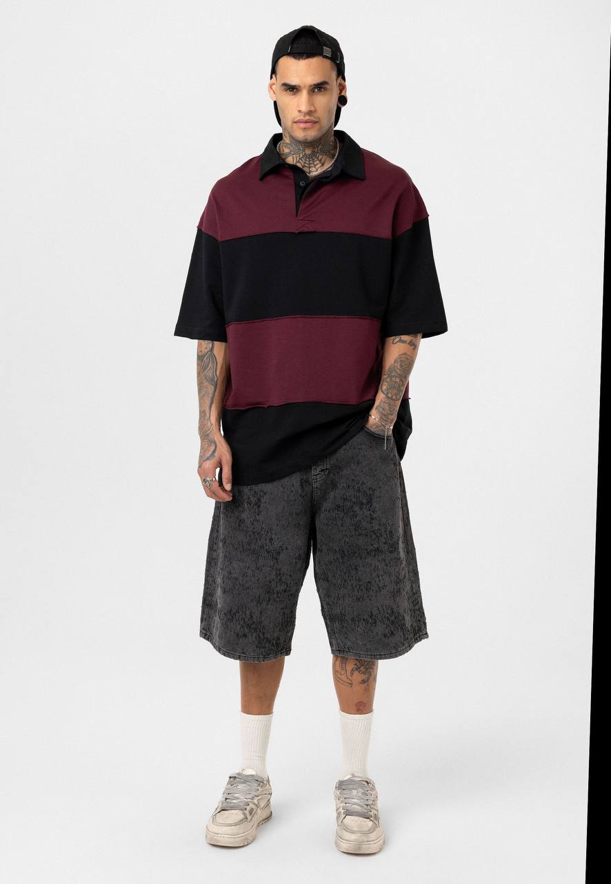 POLO ESSENCE BLACK RED 7126