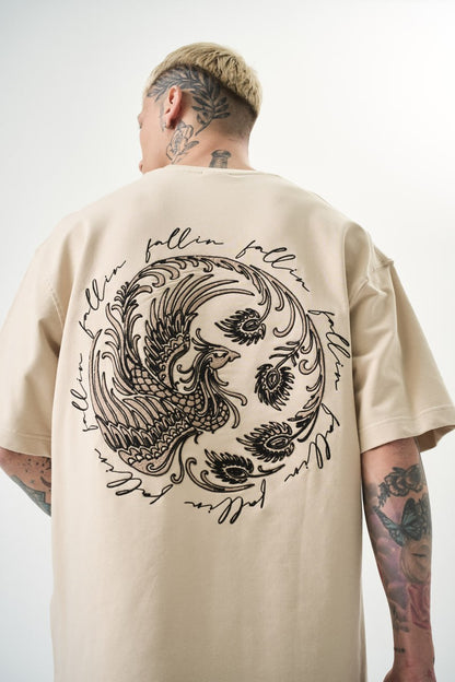 T SHIRT OVERSIZE RESPIRE BEIGE 5138