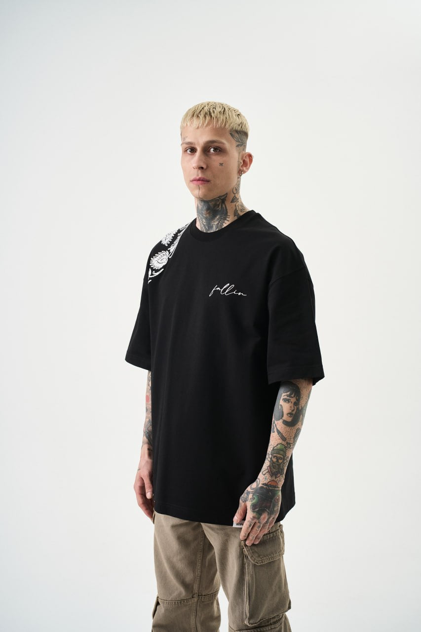 T SHIRT OVERSIZE RESPIRE BLACK 5138