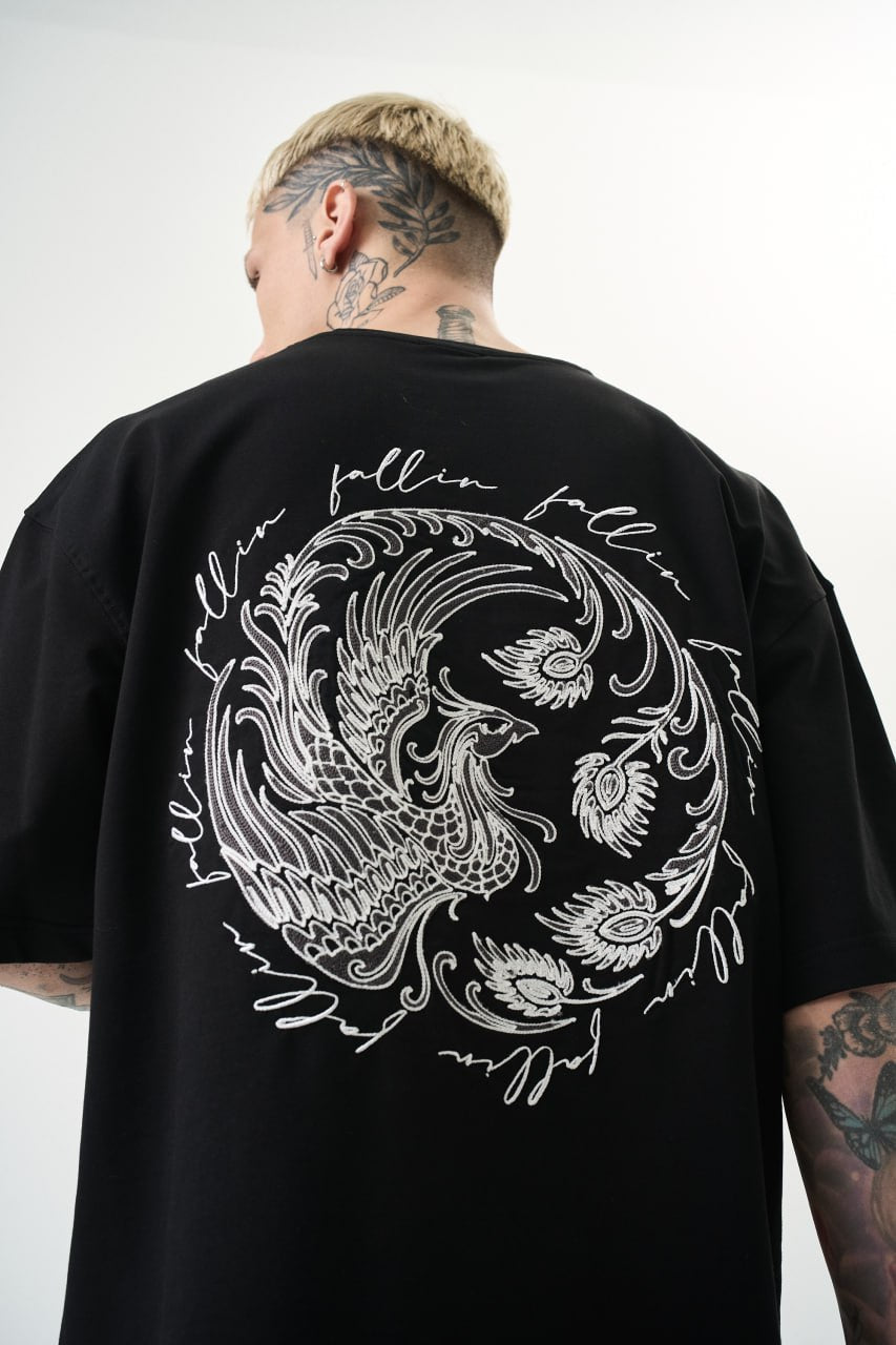 T SHIRT OVERSIZE RESPIRE BLACK 5138