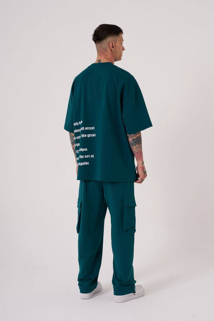 T-SHIRT OVERSIZE MACHINIST GREEN M2059