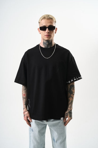 T SHIRT OVERSIZE RESPIRE BLACK 5124