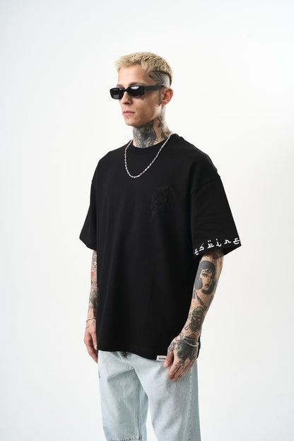 T SHIRT OVERSIZE RESPIRE BLACK 5124