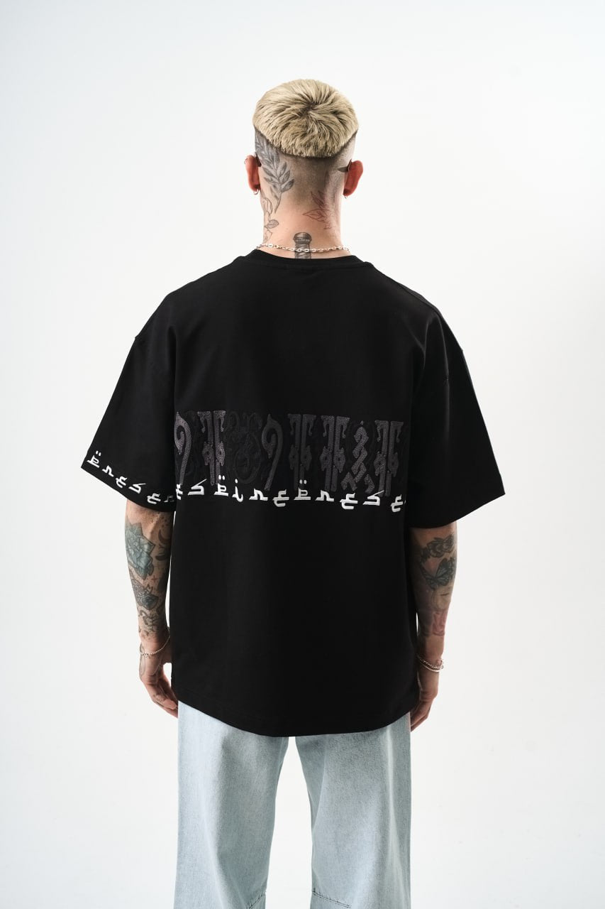T SHIRT OVERSIZE RESPIRE BLACK 5124