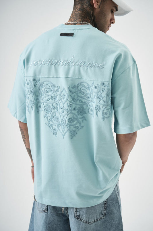 T-SHIRT OVERSIZE RESPIRT BLUE 5106