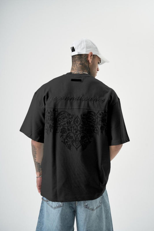 T-SHIRT OVERSIZE RESPIRT BLACK 5106