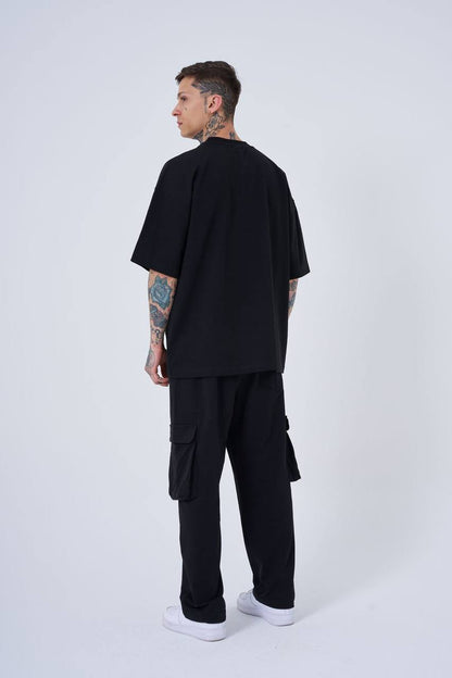T-SHIRT OVERSIZE MACHINIST BLACK M1988
