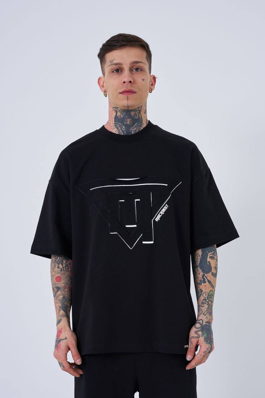 T-SHIRT OVERSIZE MACHINIST BLACK M1988