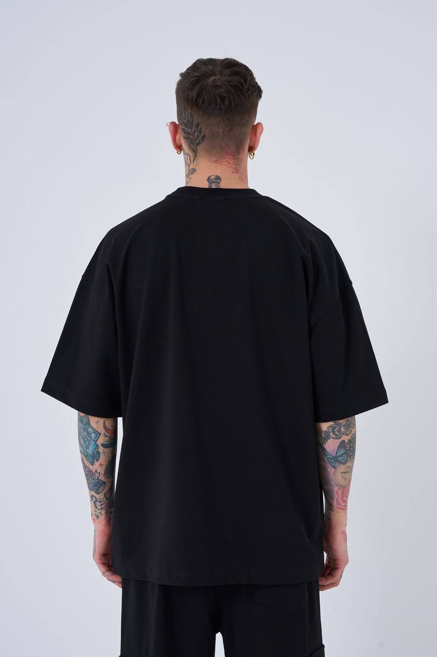 T-SHIRT OVERSIZE MACHINIST BLACK M1988